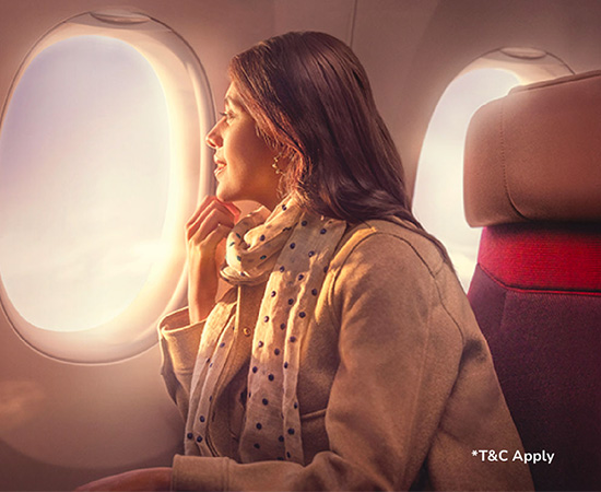 Air India, Réduction sur les vols : 
