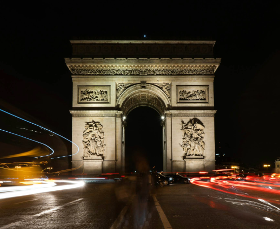 L'Arc de Triomphe, Billet d'entrée + Accès au toit :