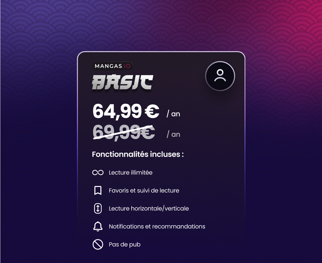 Mangas.io, Abonnement Basic Annuel 😺 : 