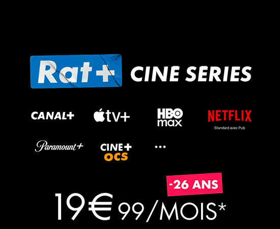 Canal +, Rat+ Ciné Séries  📺 : 