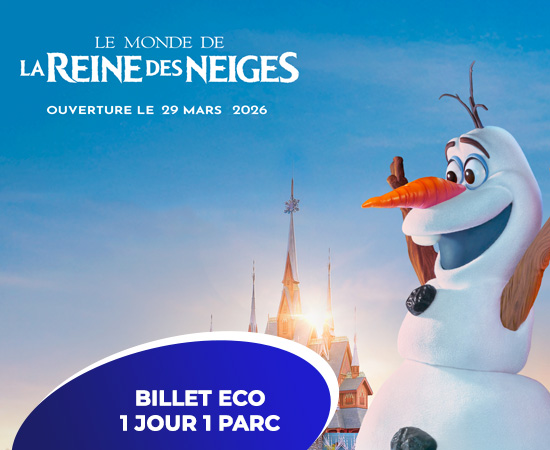 Disneyland® Paris, Billet Eco 1 jour 1 parc : 