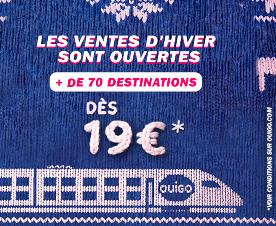 Ouigo, Billets de train OUIGO 🚆 : 