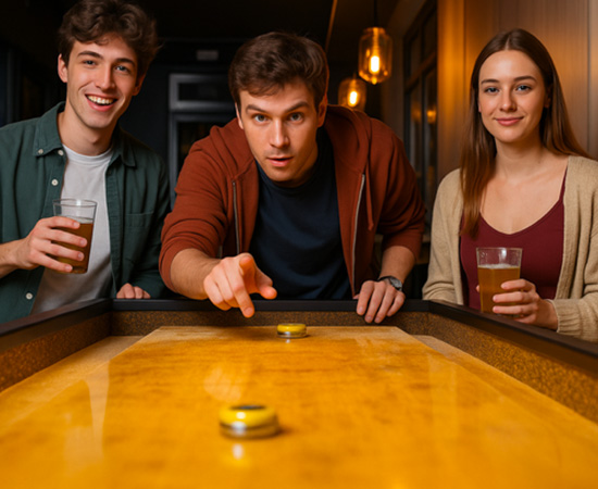 PUCKS Paris, Activité Shuffleboard : 