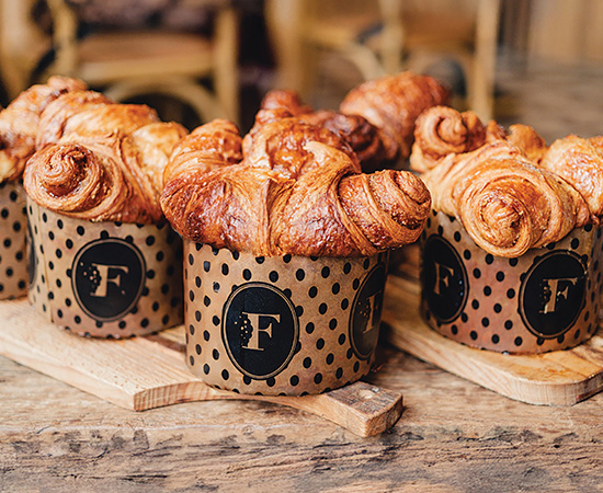 Feuillette, Réduction en boulangerie :