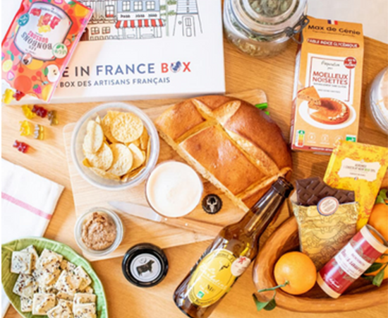 Made in france box, Box spécialités artisanales françaises : 
