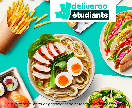 Deliveroo : -10€ sur ta première commande 🛒