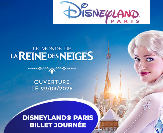 Billets Disneyland Paris valables aussi pour tes accompagnateurs en 2026 ⭐