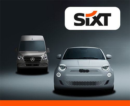 Jusqu'à -10% sur ta location de voitures SIXT 🚙